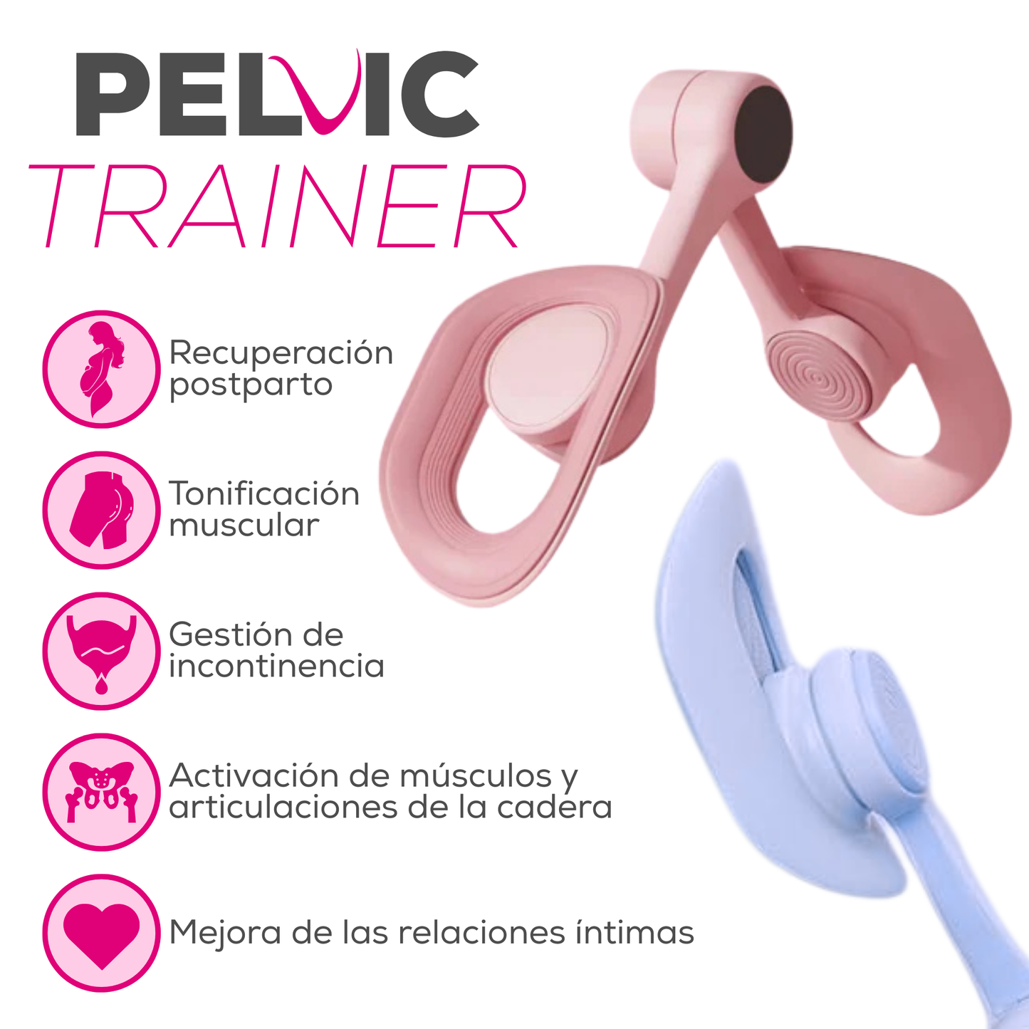 EJERCITADOR SUELO PÉLVICO, LEVANTA GLÚTEOS Y TONIFICA PIERNAS DESDE CASA